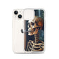 iPhone Case - Skull Flower Skeleton
