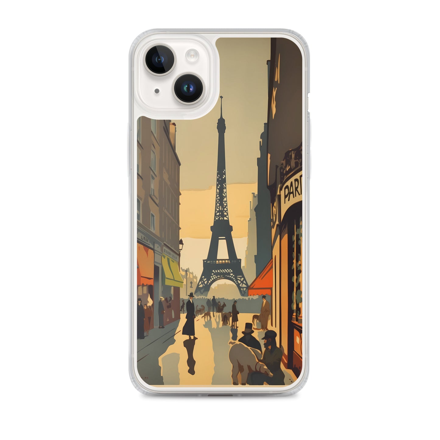 iPhone Case - Vintage Adverts - Parisian Street