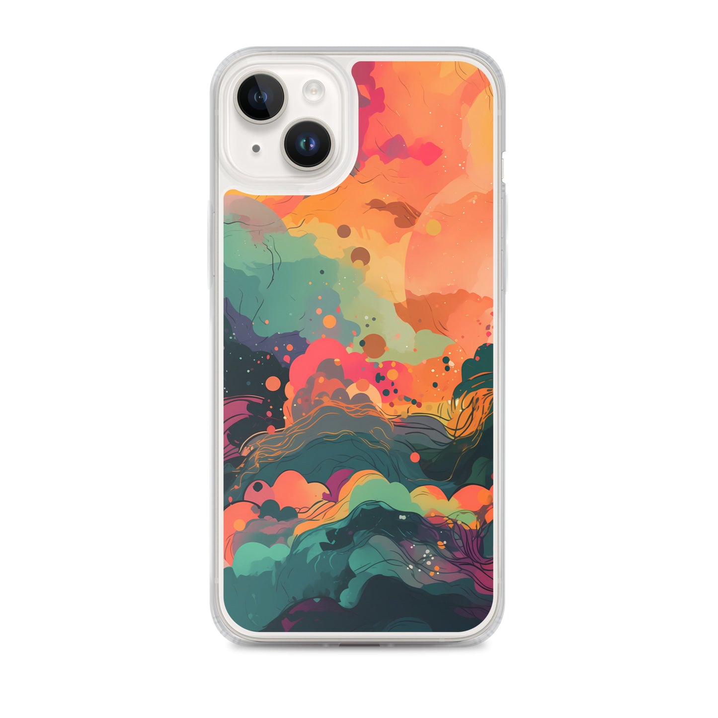 iPhone Case - Vibrant Vortexes