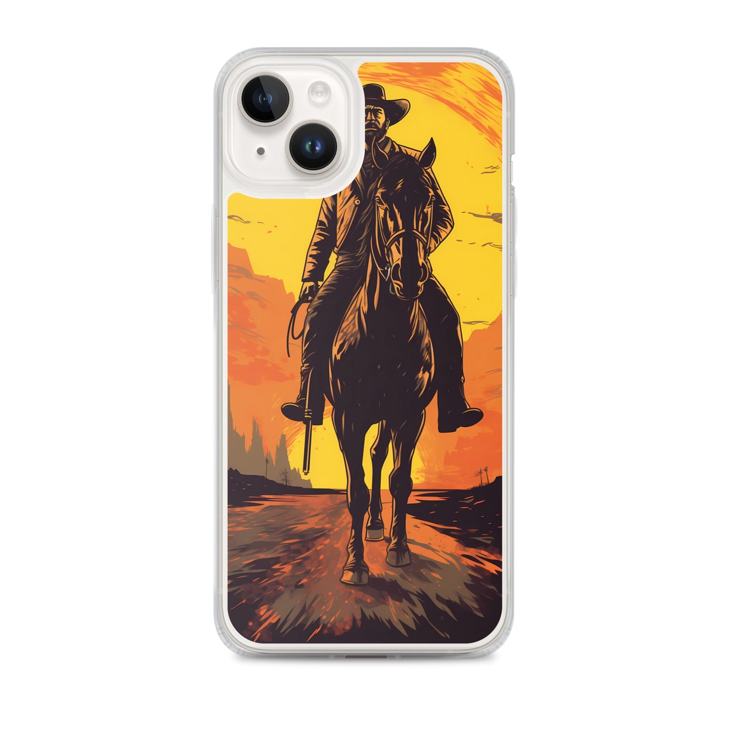 iPhone Case - Redemption in Amber and Silver