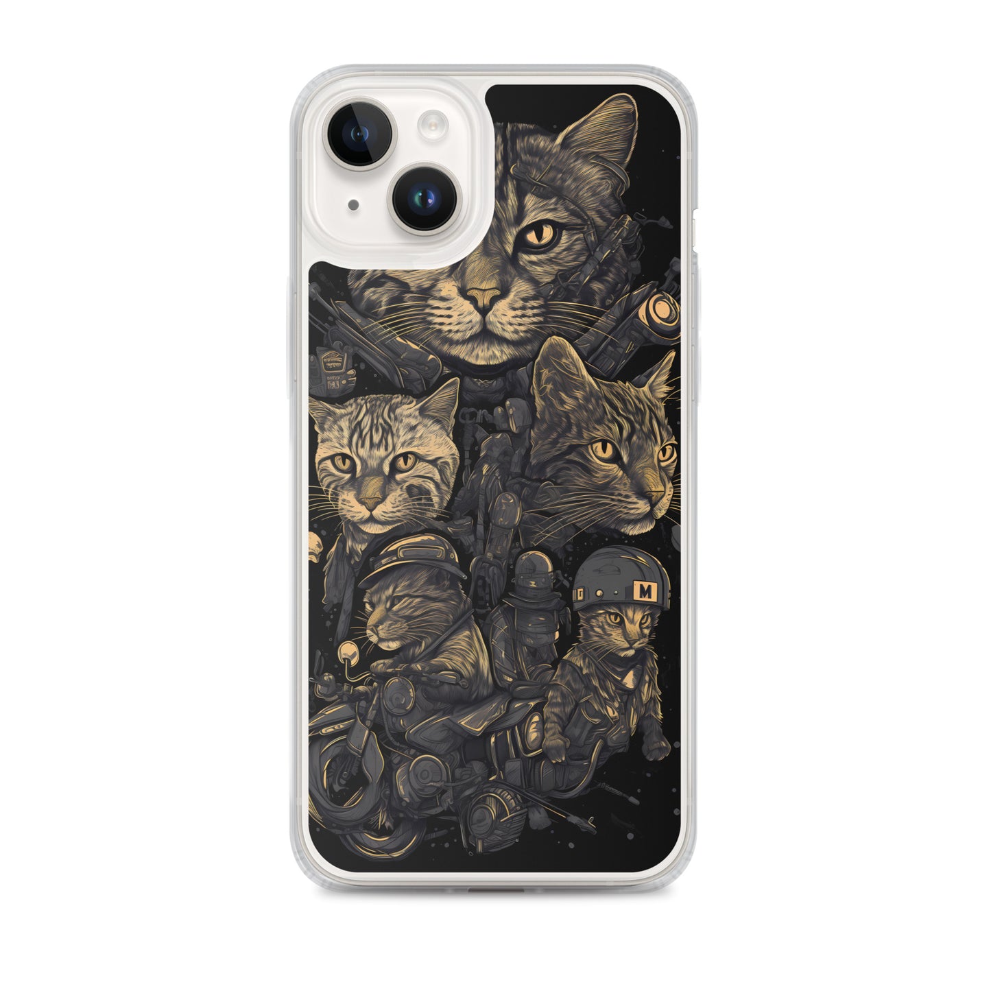 iPhone Case - Cat Bikers
