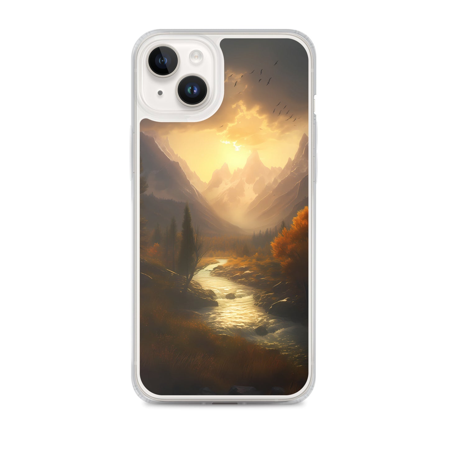 iPhone Case - Mystic Mountain Sunset