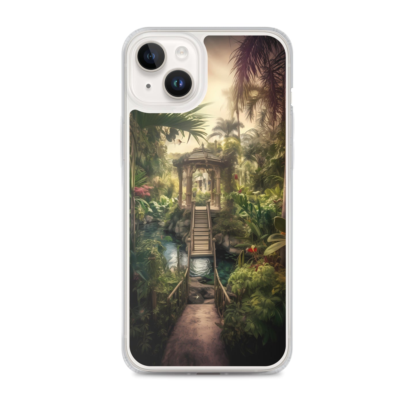 iPhone Case - Tropical Garden Path
