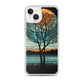 iPhone Case - Moon & Tree Stained Glass