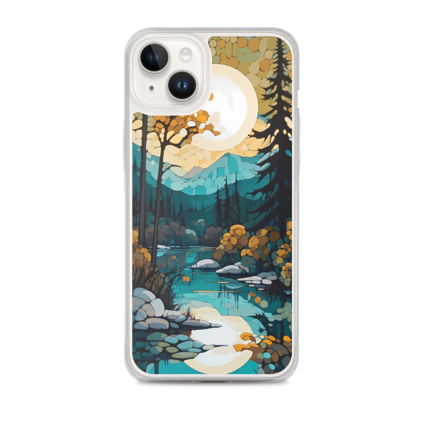 iPhone Case - The Moonlit Land & Lake