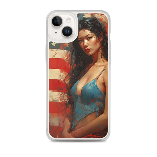 iPhone Case - American Girl
