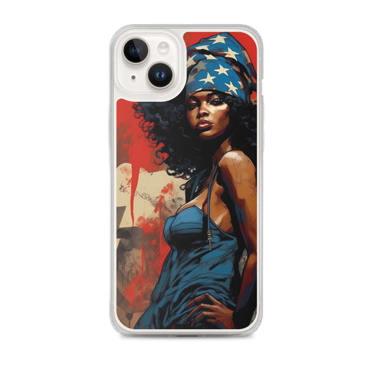 iPhone Case - American Woman