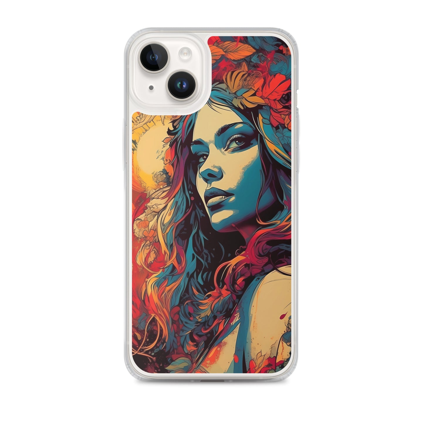 iPhone Case - Flowerpunk Woman