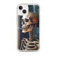 iPhone Case - Skull Flower Skeleton