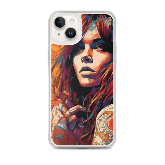 iPhone Case - Flowerpunk Girl
