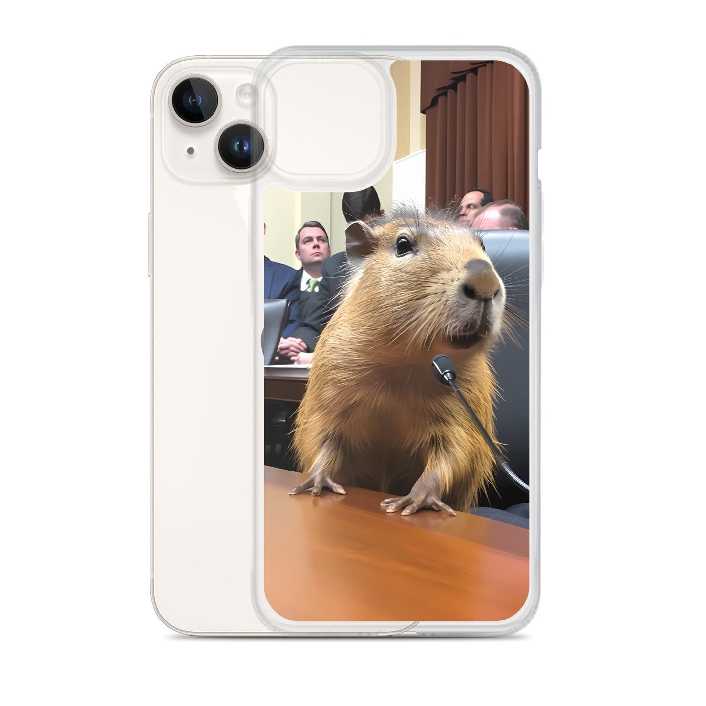 iPhone Case - Testifying Capybara