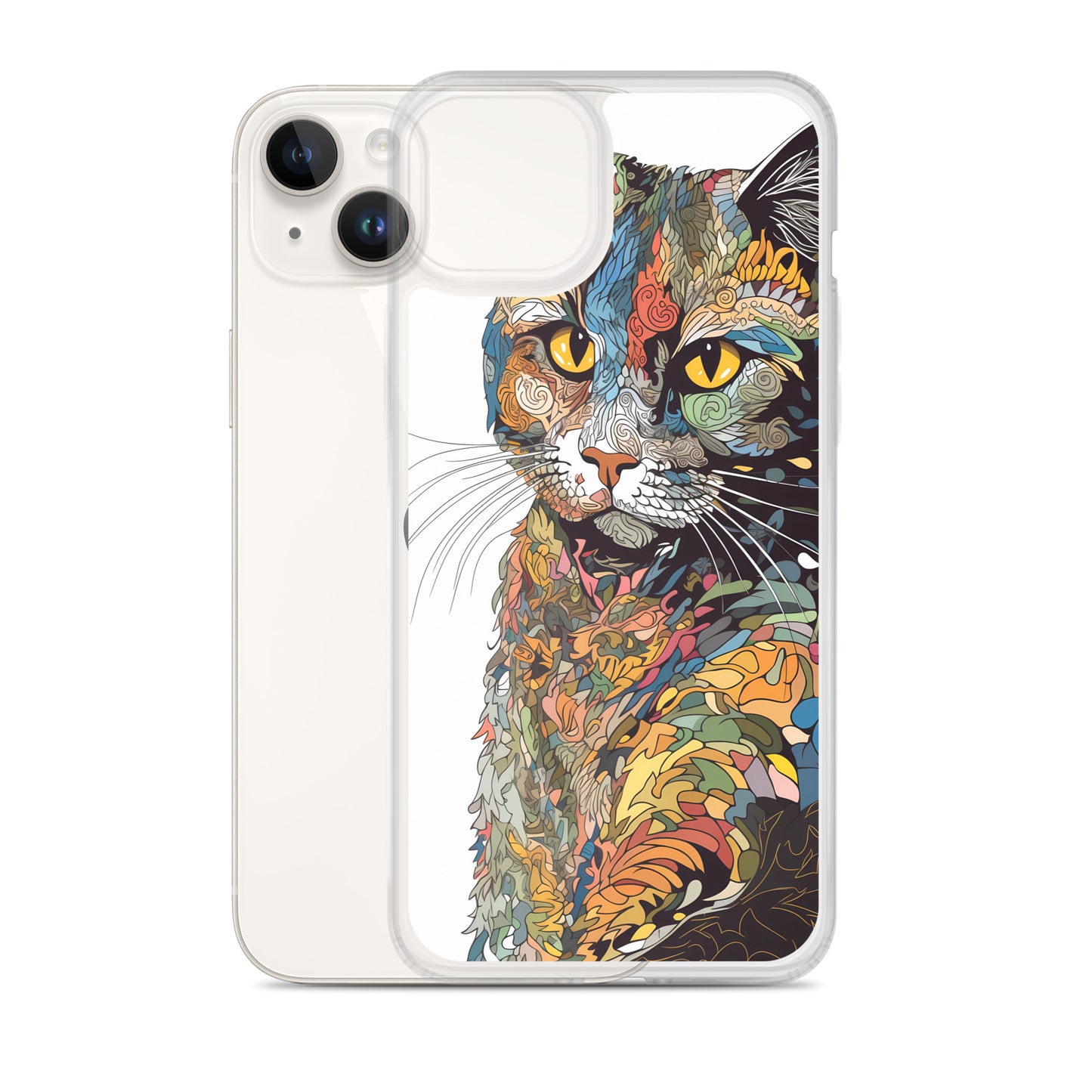 iPhone Case - Floral Feline