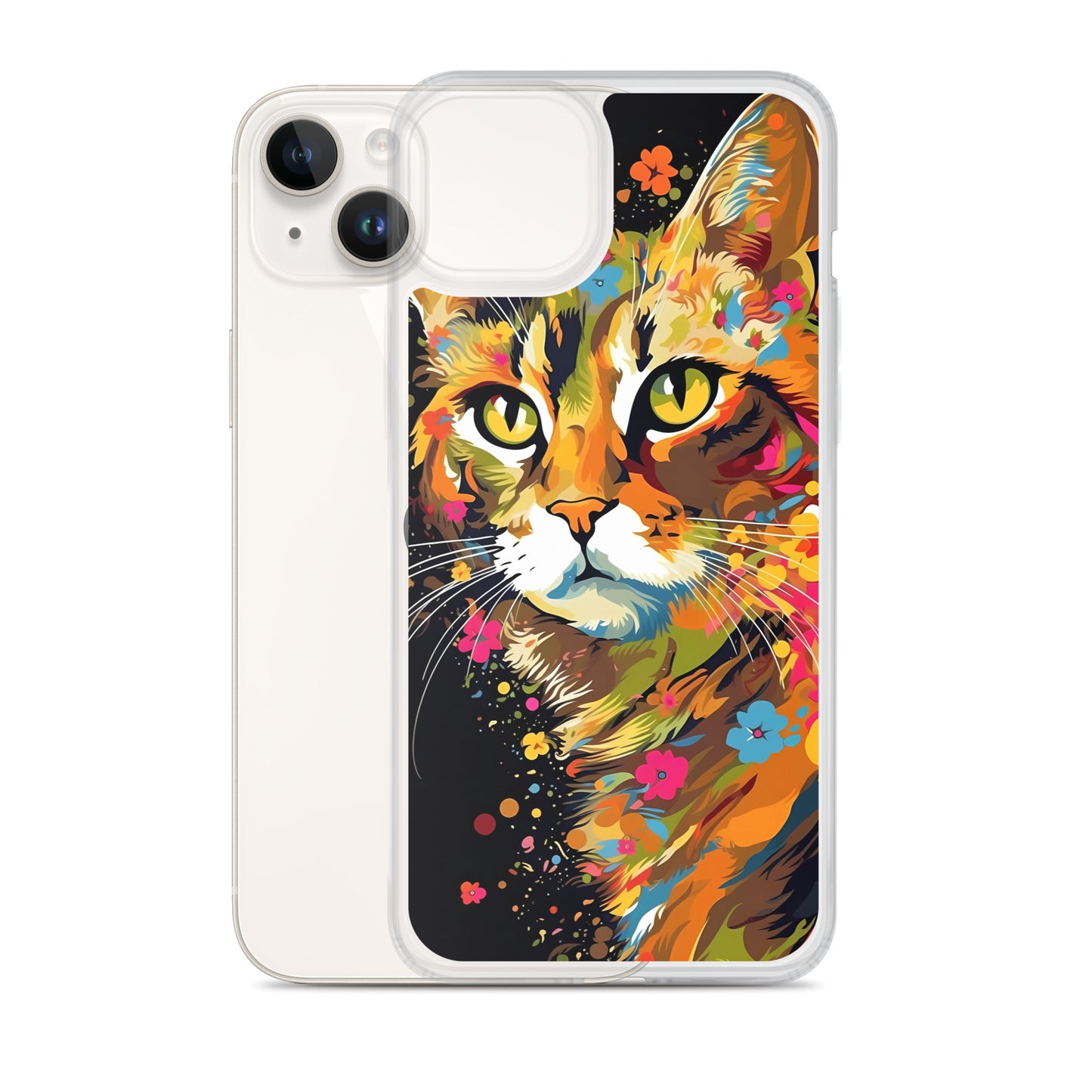 iPhone Case - Floral Feline