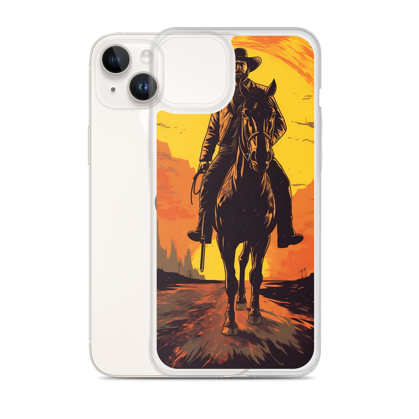 iPhone Case - Redemption in Amber and Silver