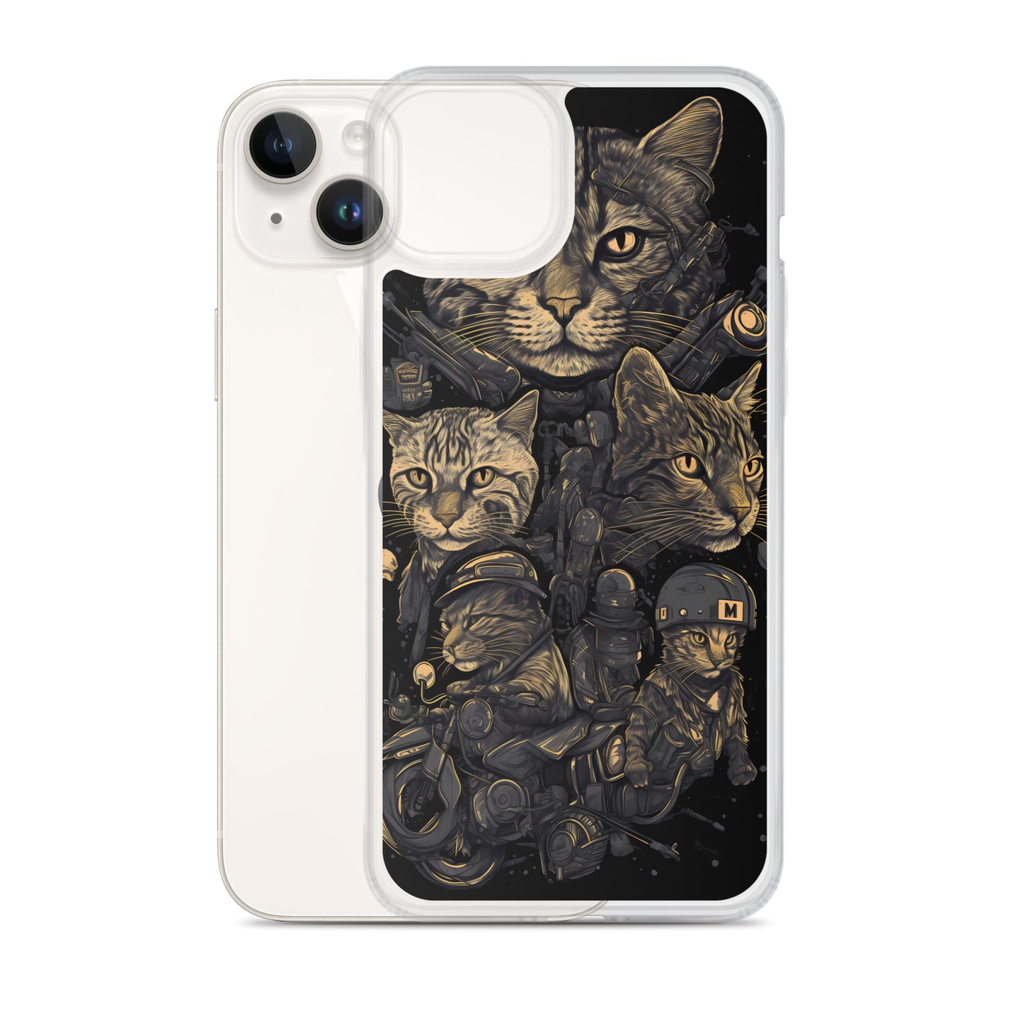 iPhone Case - Cat Bikers