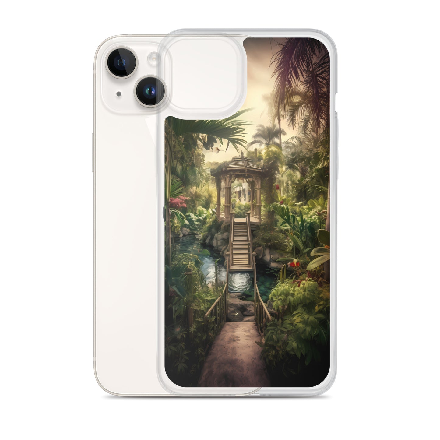 iPhone Case - Tropical Garden Path