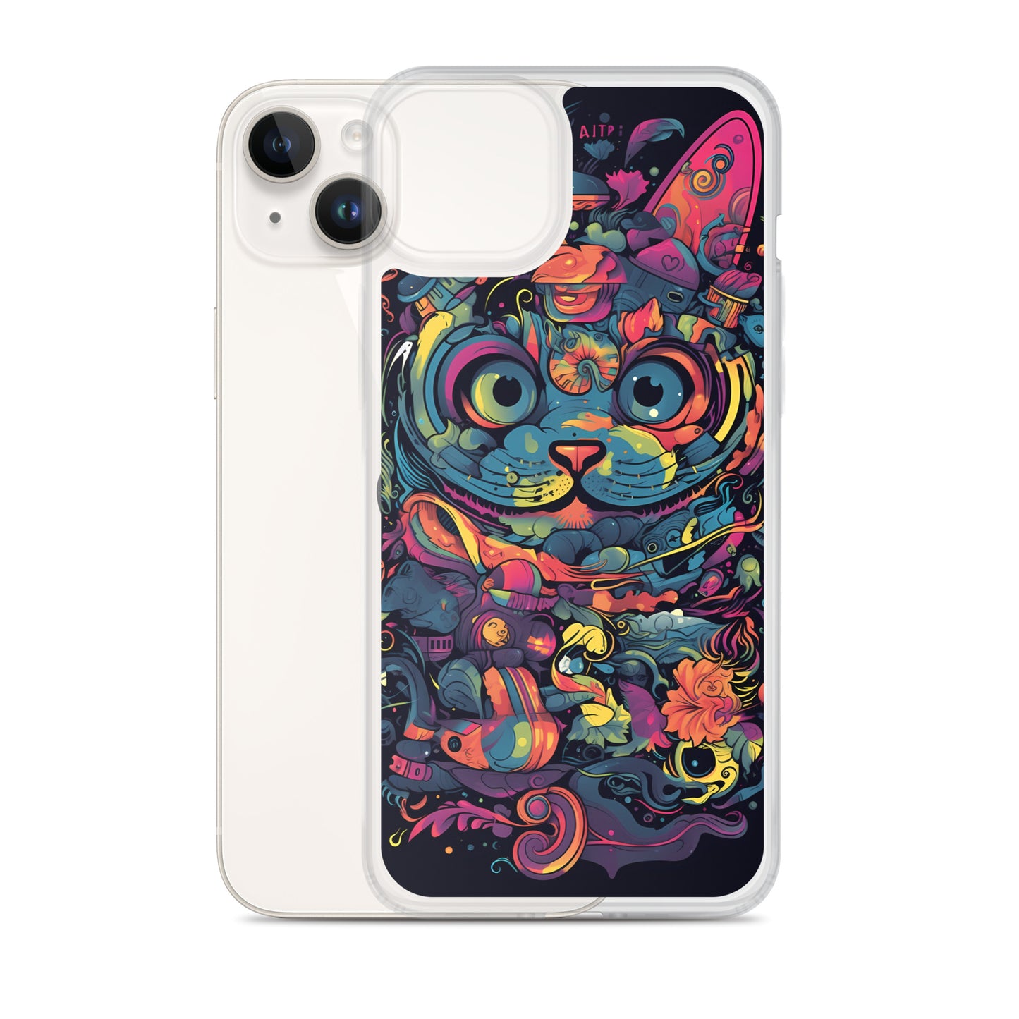 iPhone Case - Psychedelia Cat