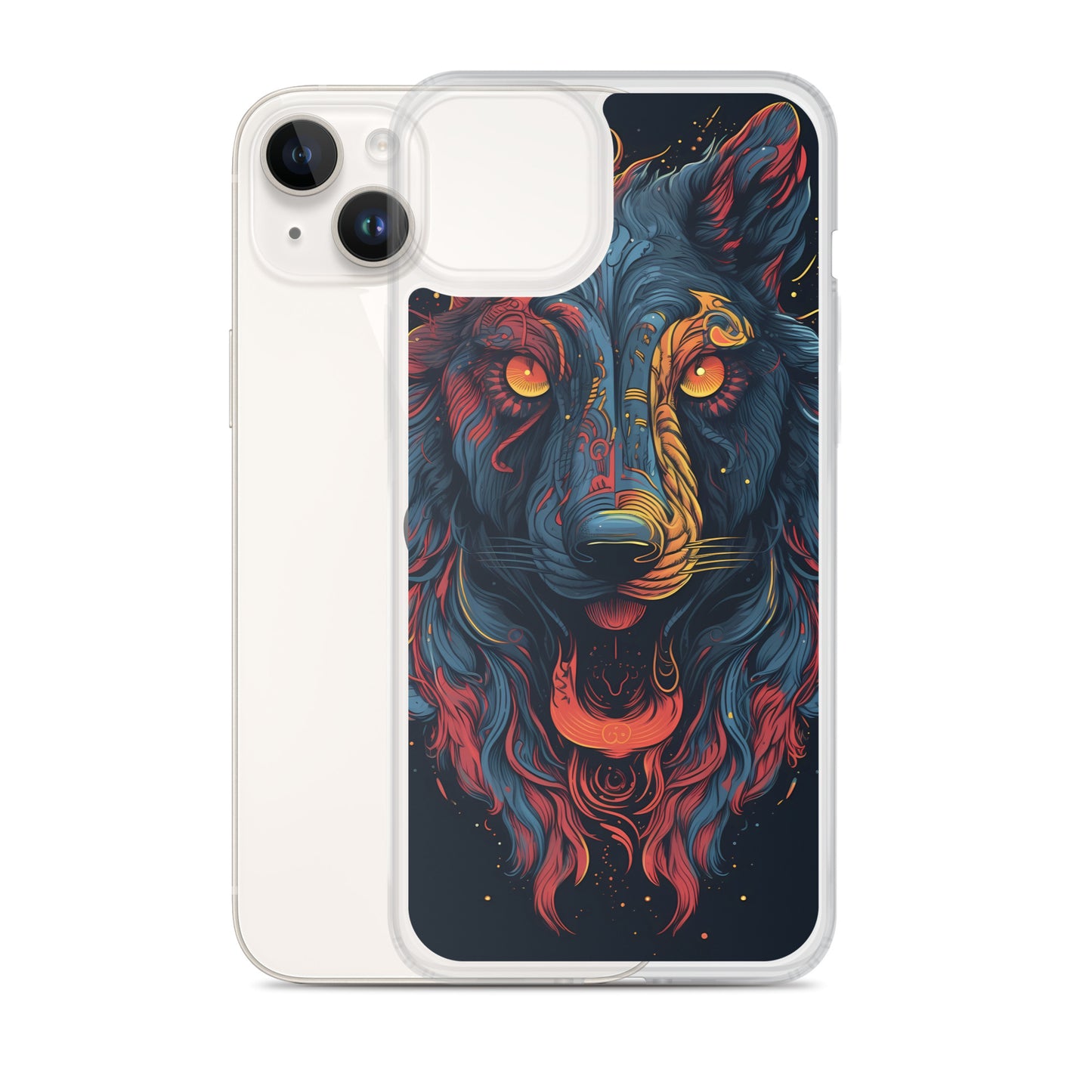 iPhone Case - Cosmic Wolf
