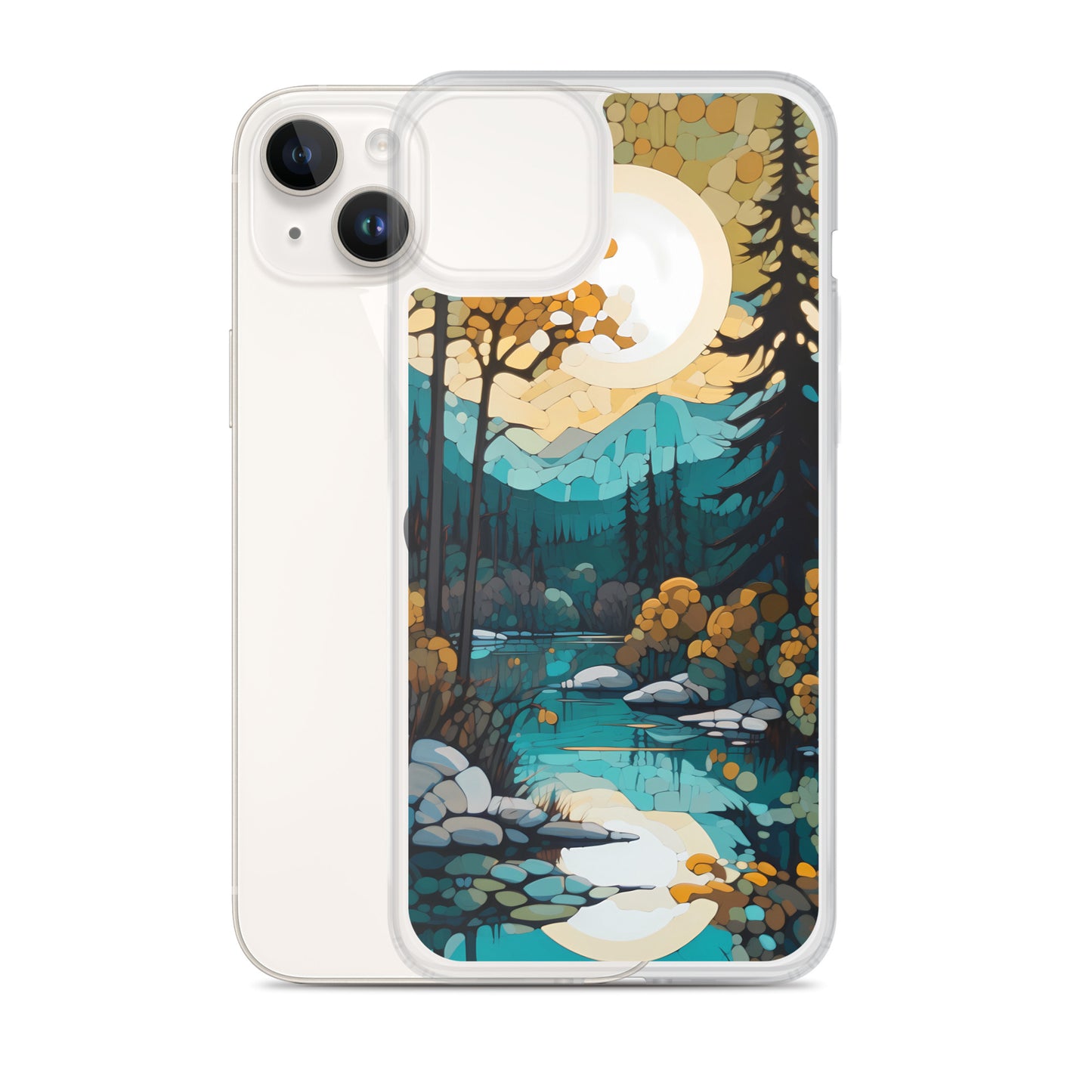iPhone Case - The Moonlit Land & Lake