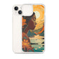 iPhone Case - Woman in Golden Landscape