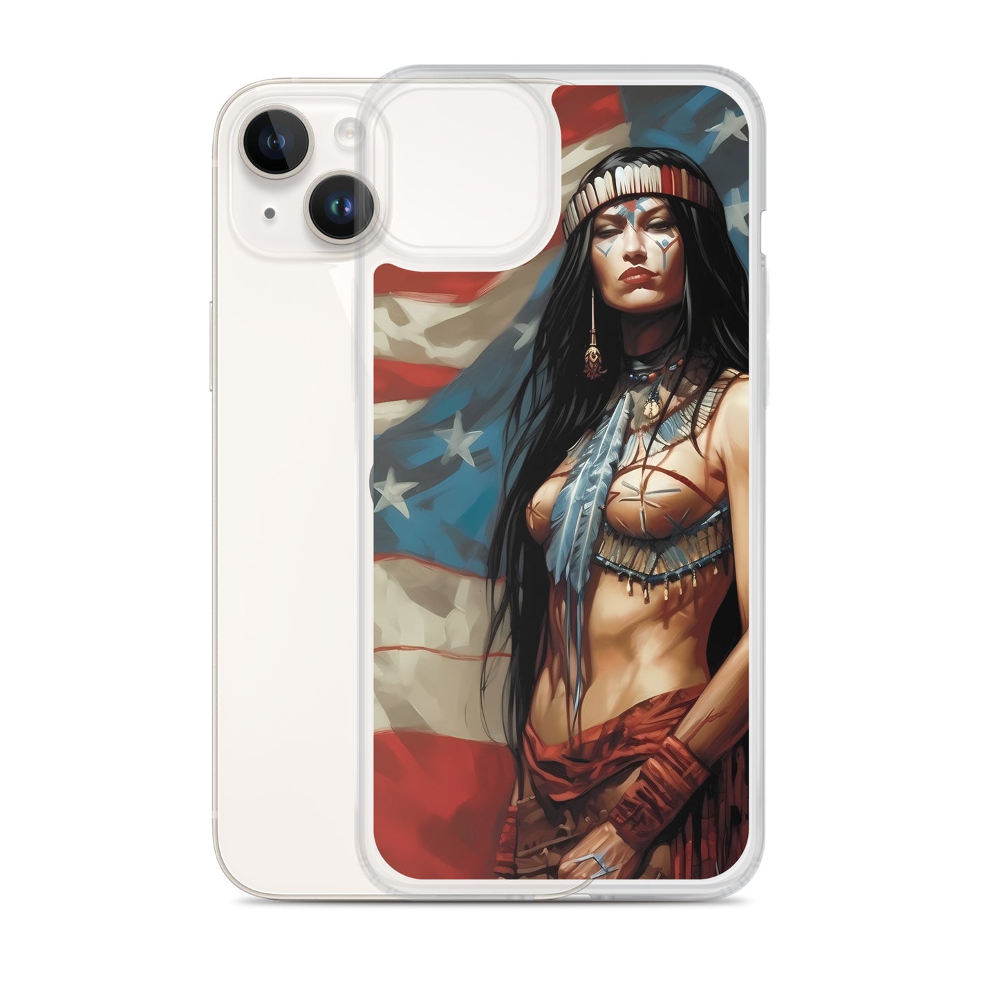 iPhone Case - American Woman