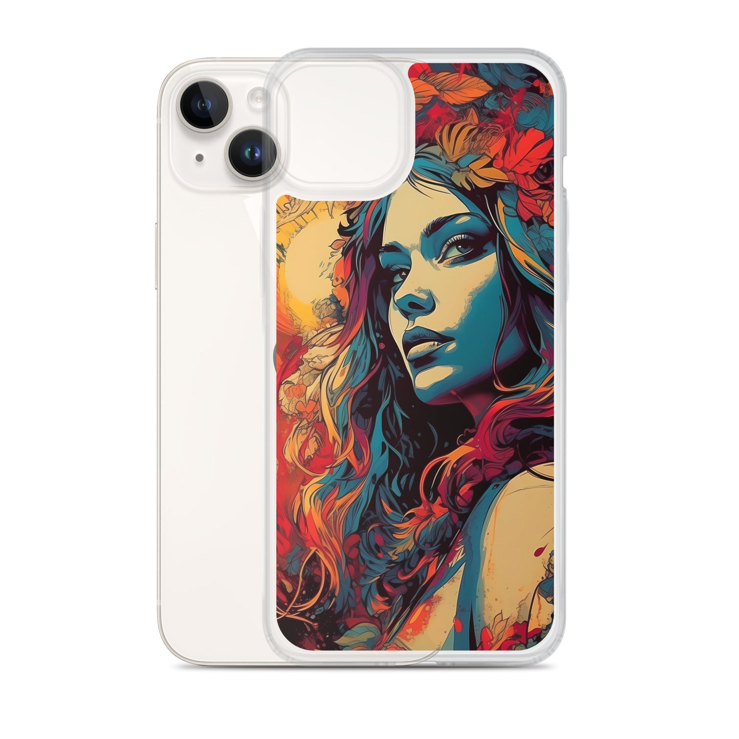 iPhone Case - Flowerpunk Woman