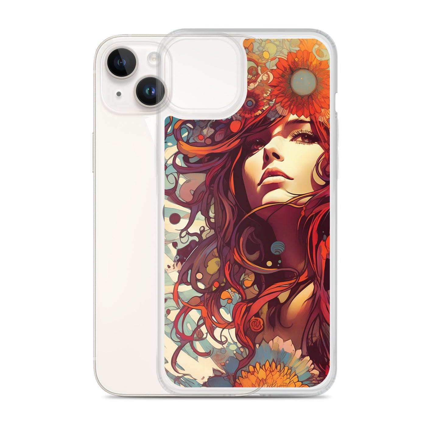iPhone Case - Flower Immersed Woman