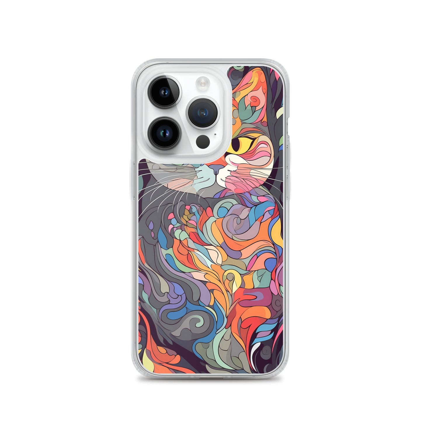 iPhone Case - Psychedelic Cat