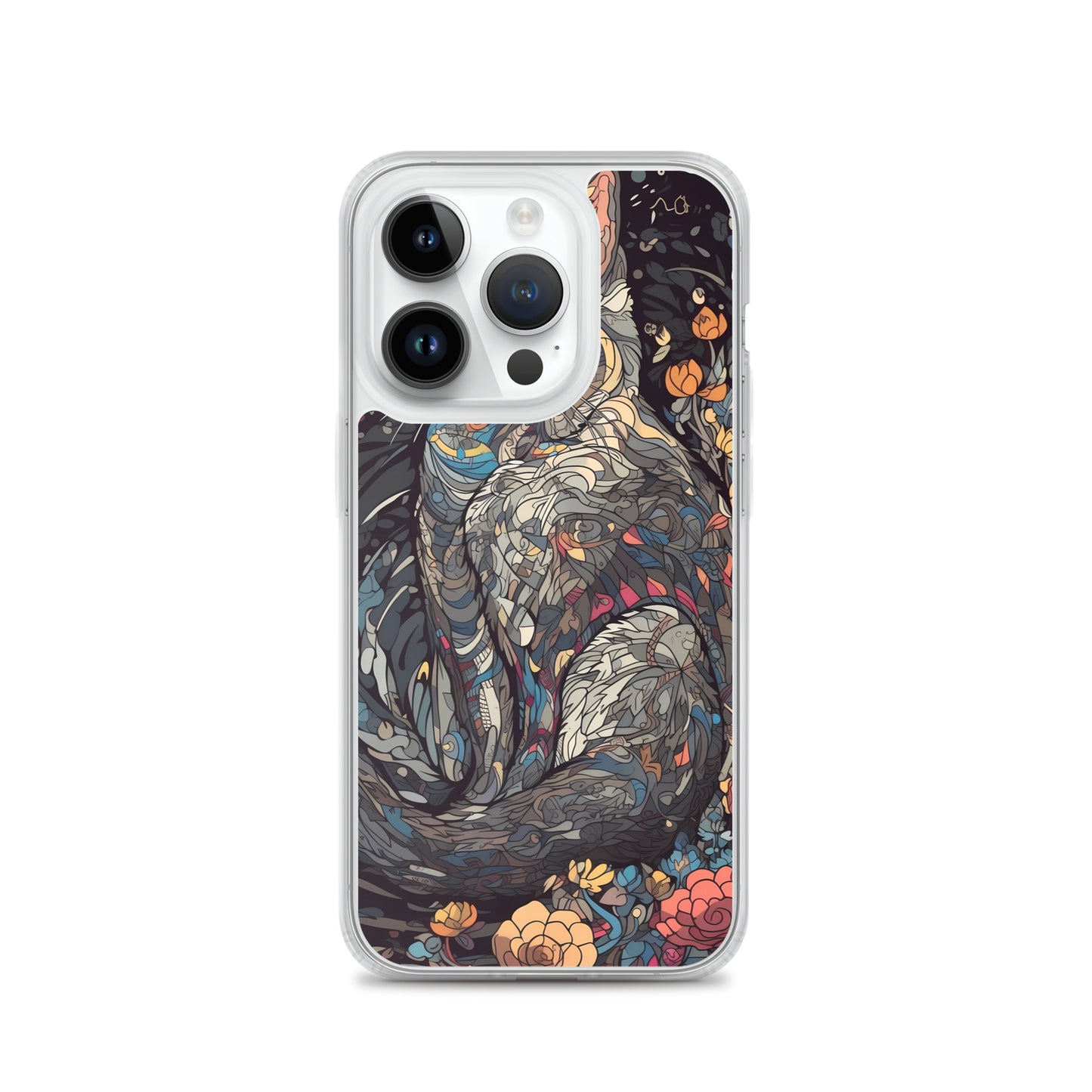 iPhone Case - Gray Cat Garden