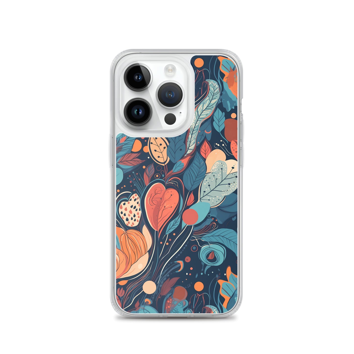 iPhone Case -  Whimsical Leaf Pattern