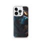 iPhone Case - Black Lab in Cyber City