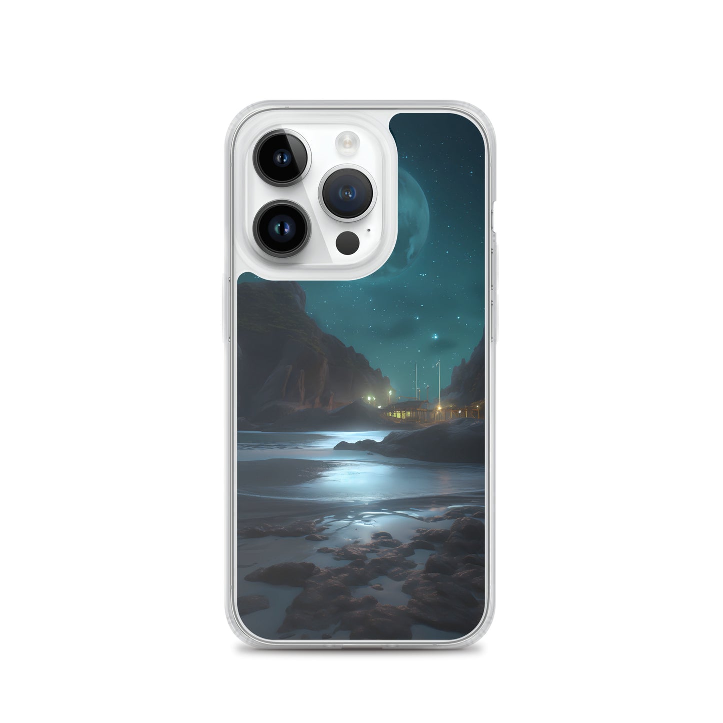 iPhone Case - Moonlit Coastal
