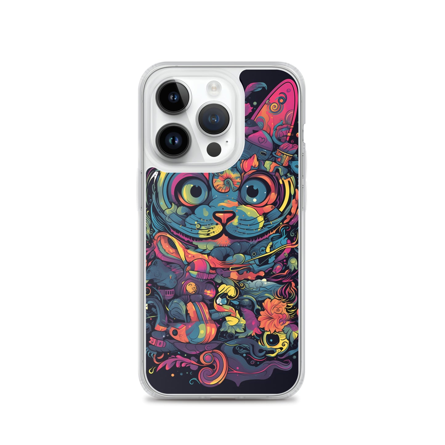 iPhone Case - Psychedelia Cat