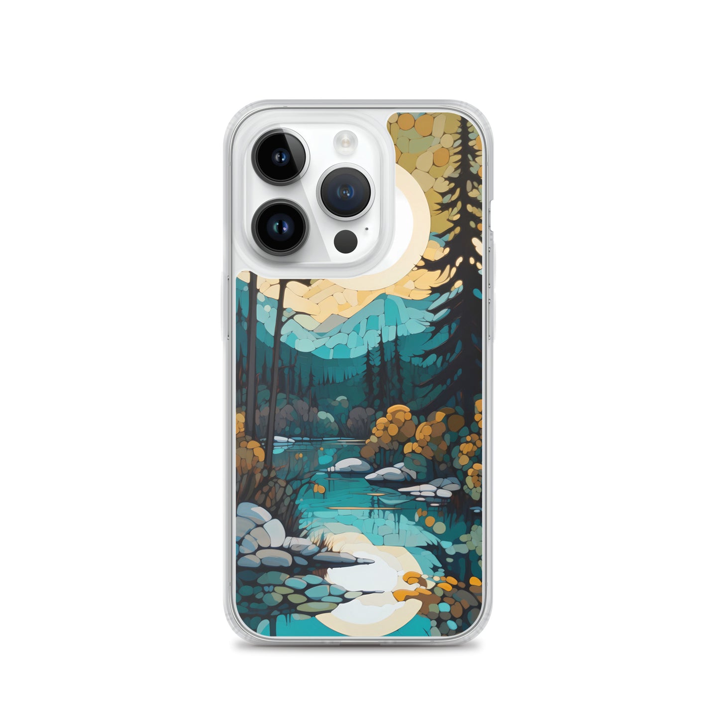 iPhone Case - The Moonlit Land & Lake
