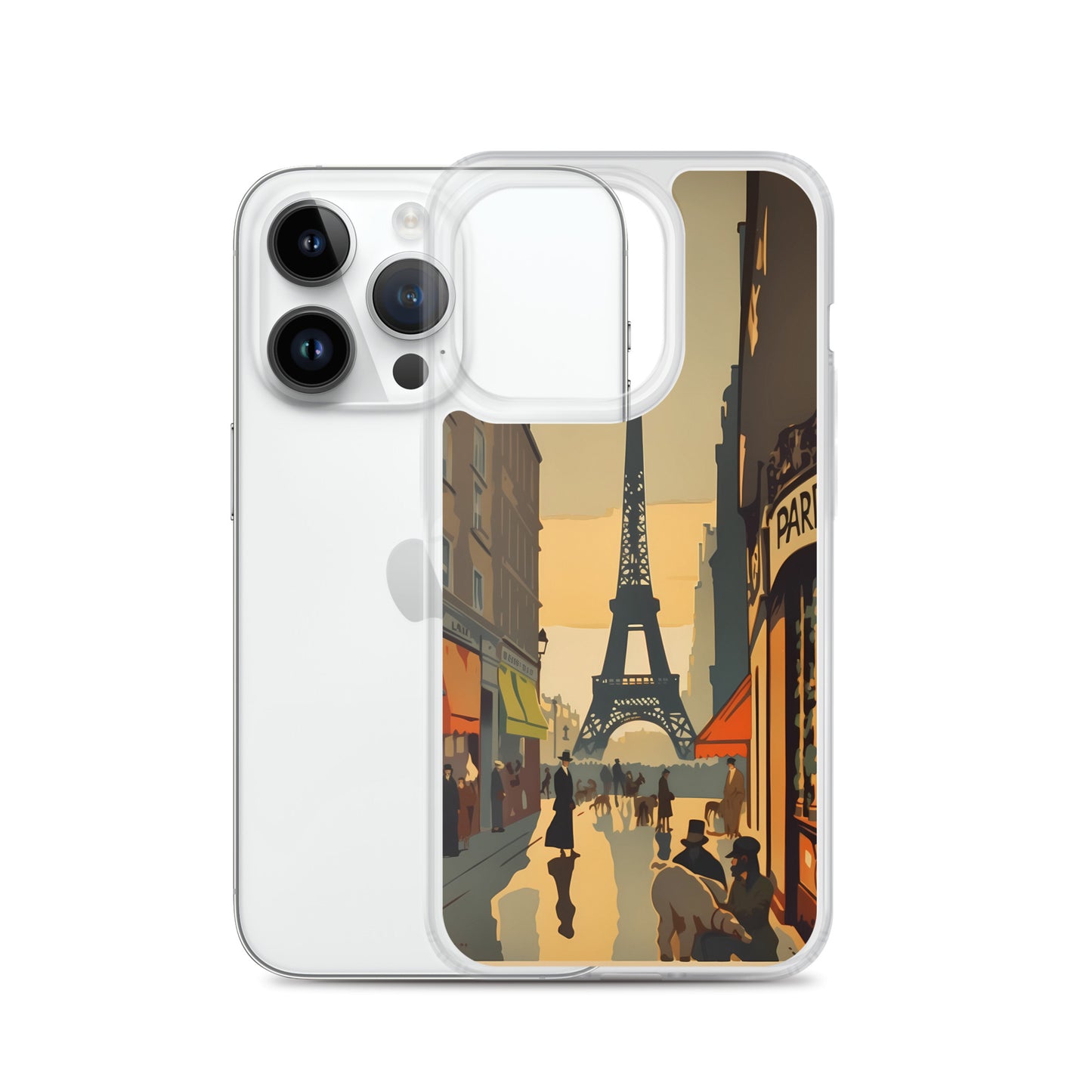 iPhone Case - Vintage Adverts - Parisian Street