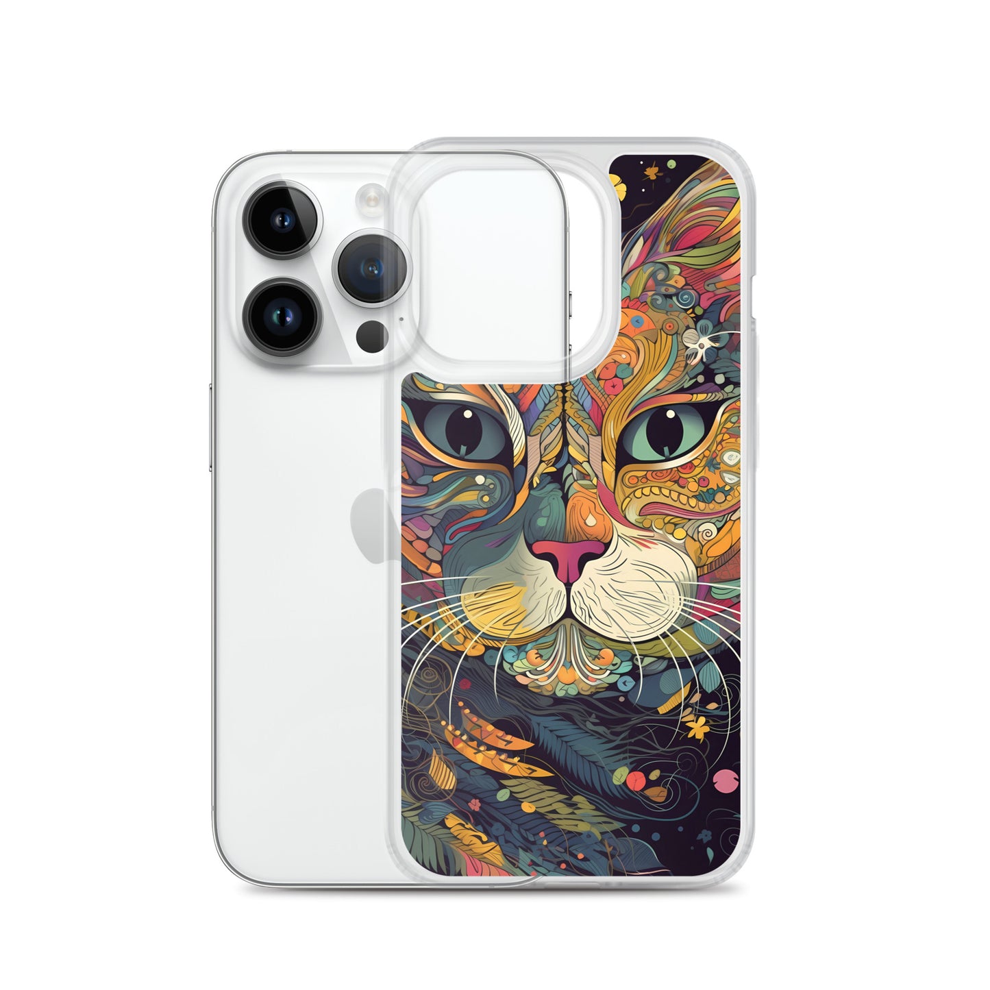 iPhone Case - Cosmic Floral Cat