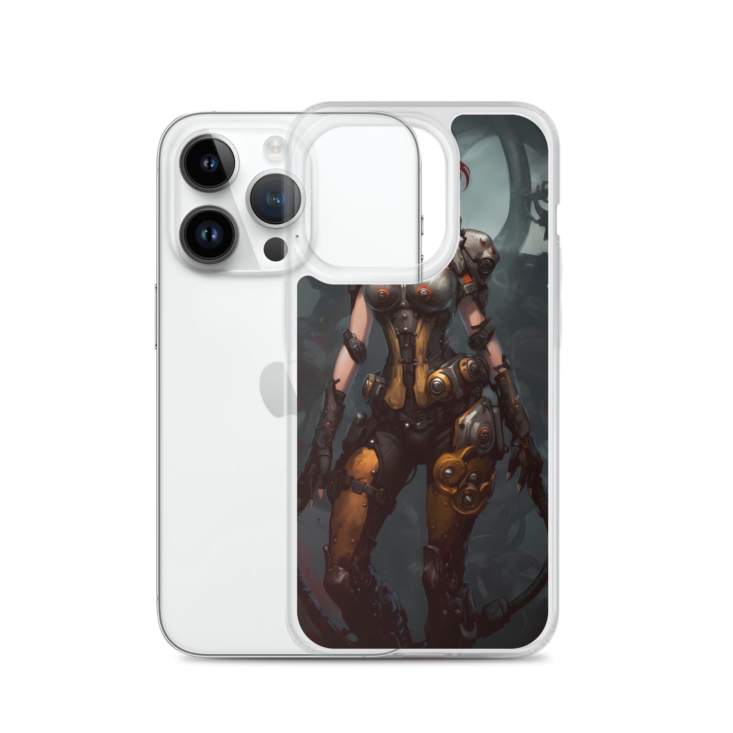 iPhone Case - Redhead Cybernetic Warrior