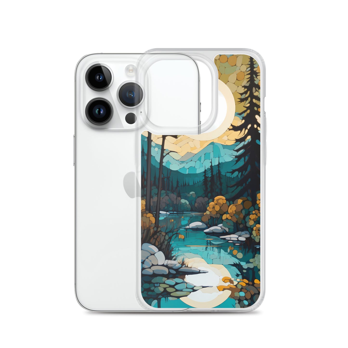 iPhone Case - The Moonlit Land & Lake