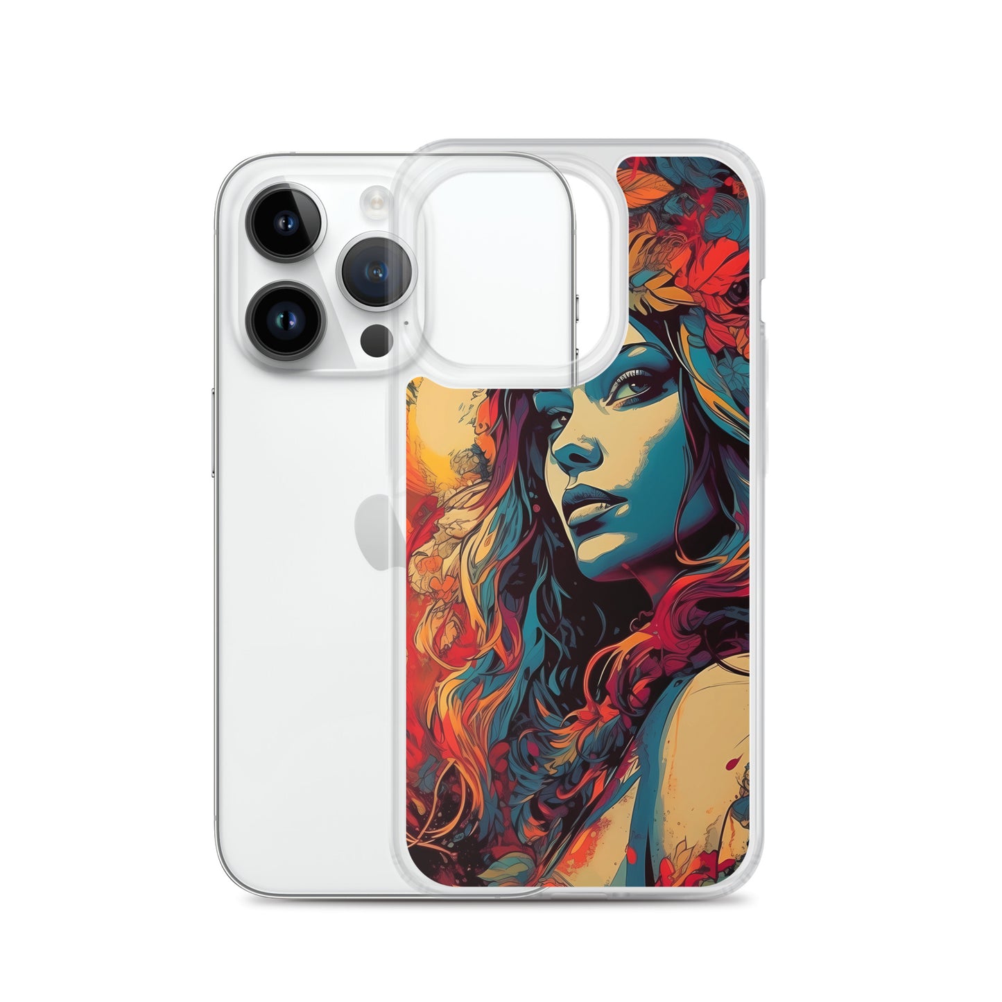 iPhone Case - Flowerpunk Woman