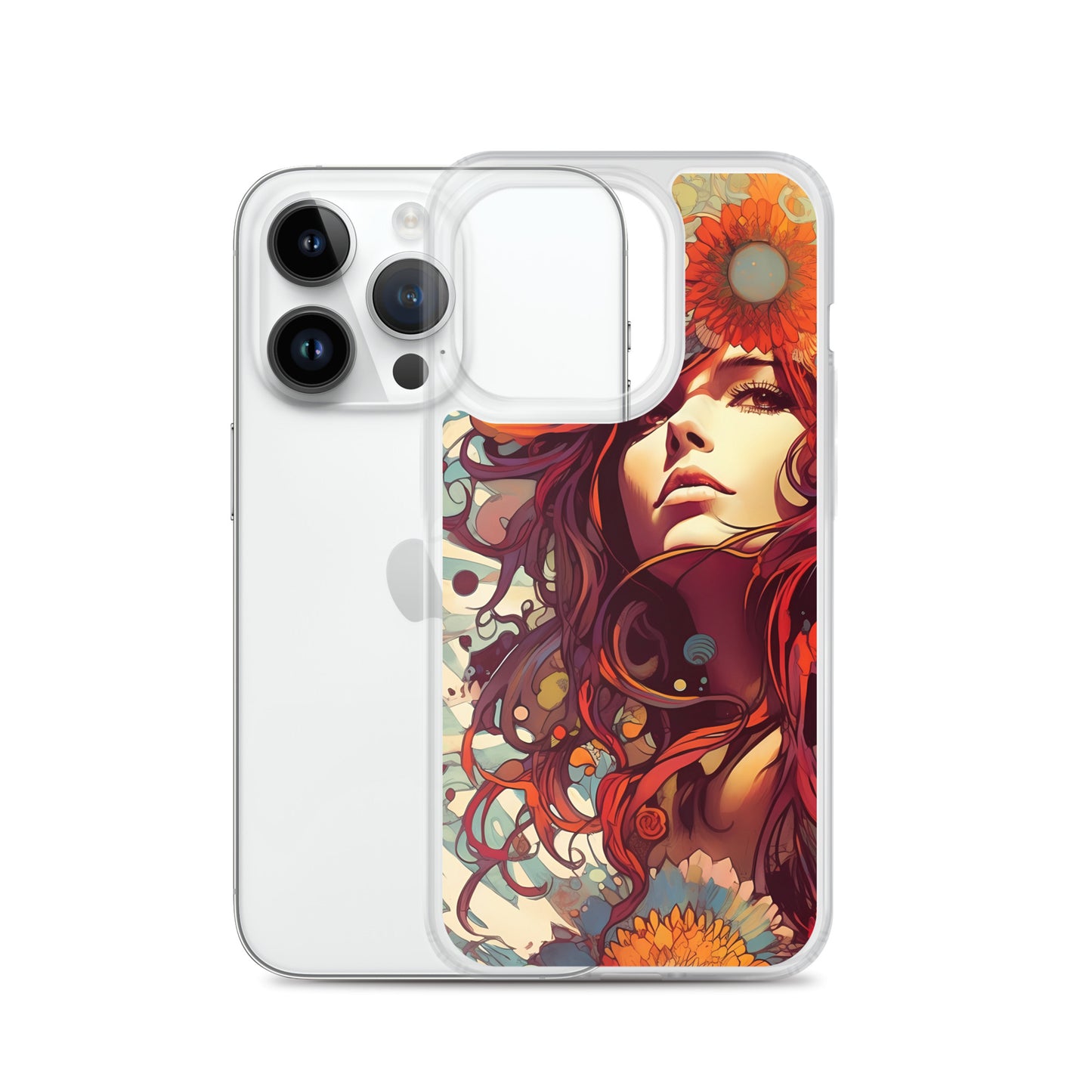 iPhone Case - Flower Immersed Woman
