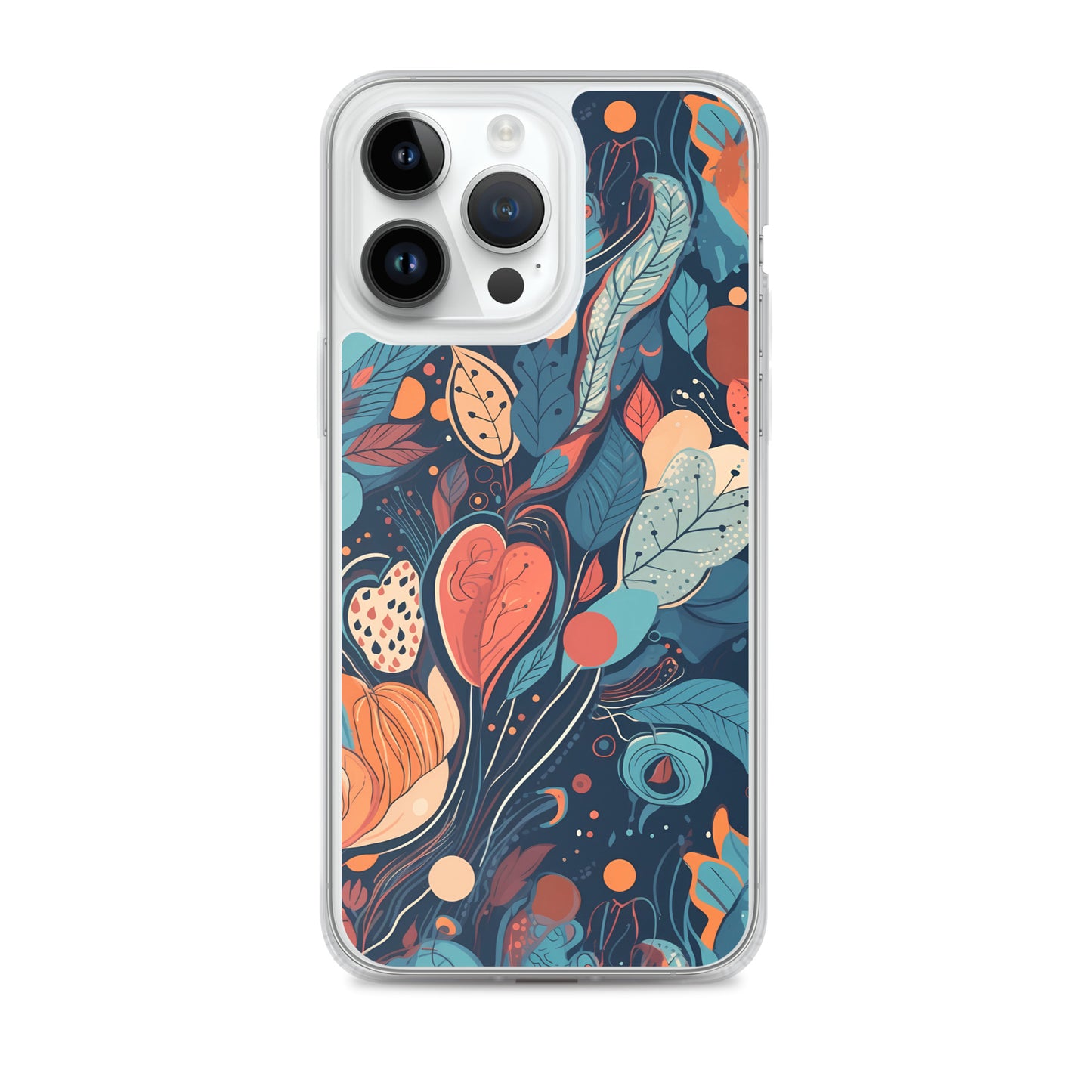 iPhone Case -  Whimsical Leaf Pattern