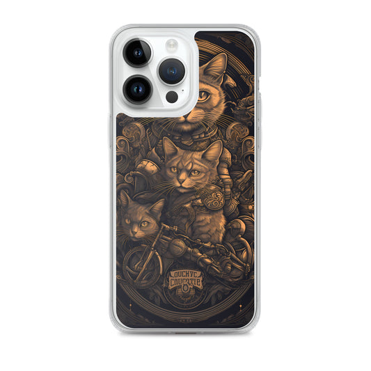iPhone Case - Dieselpunk Cat Print