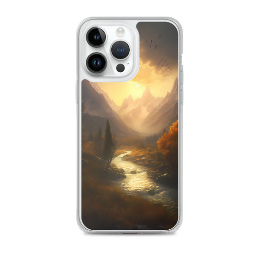 iPhone Case - Mystic Mountain Sunset
