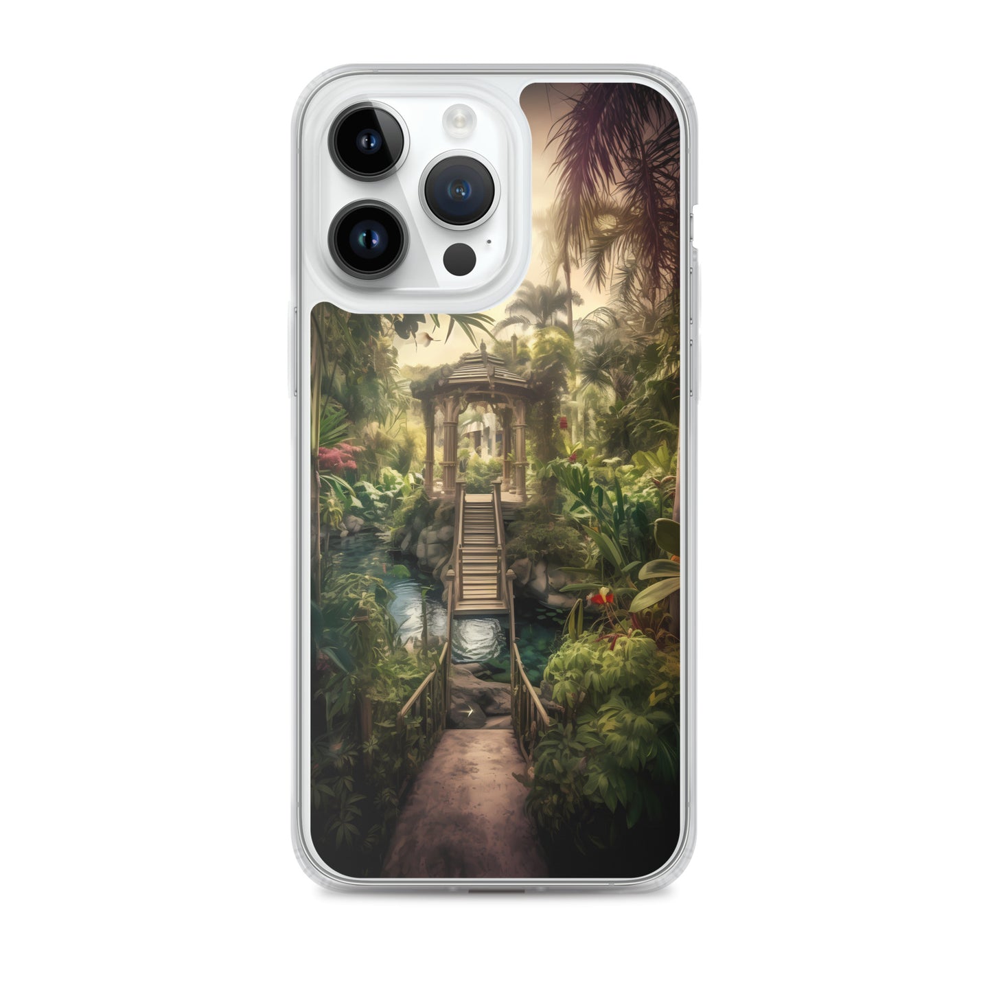 iPhone Case - Tropical Garden Path
