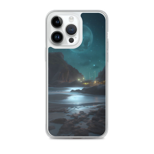 iPhone Case - Moonlit Coastal