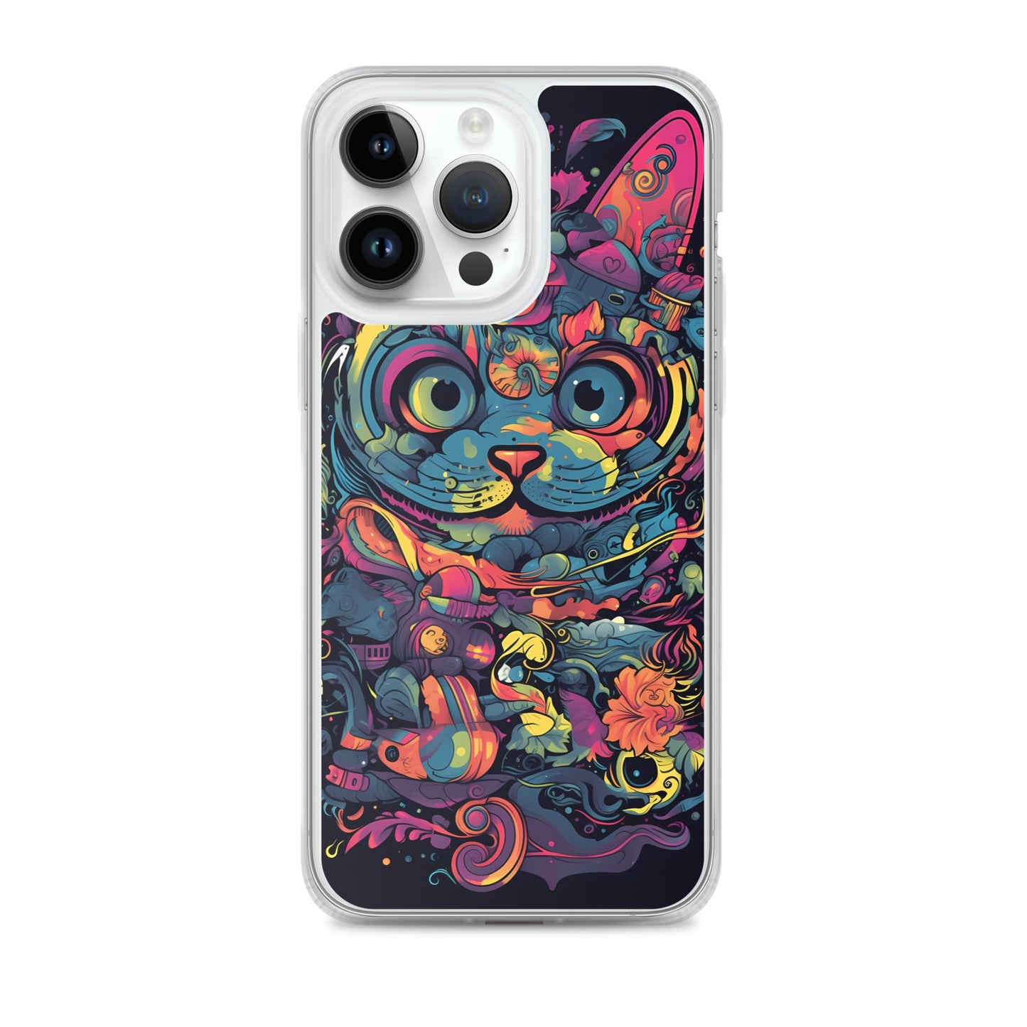 iPhone Case - Psychedelia Cat