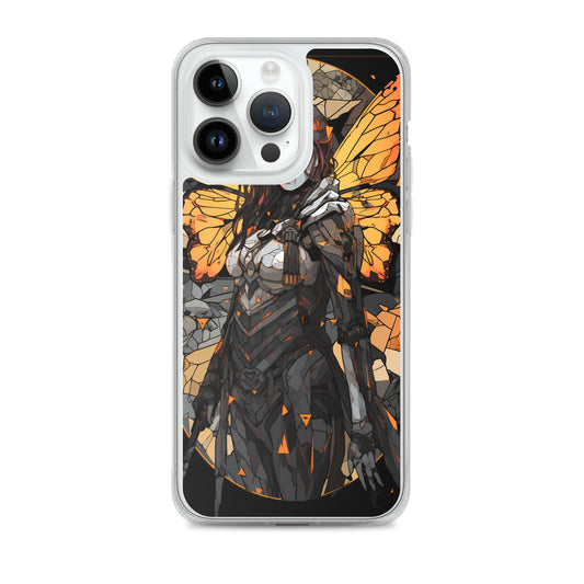 iPhone Case - Winged Woman Stained Glass