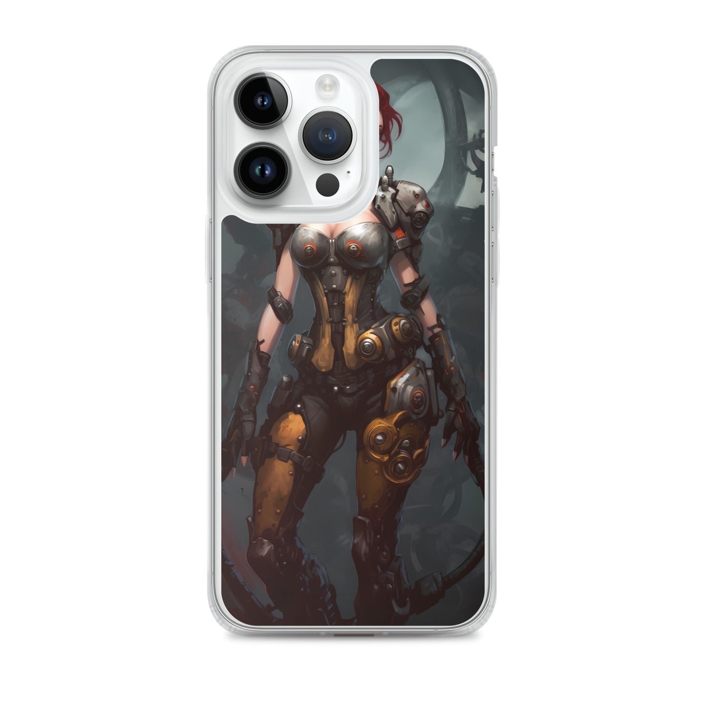 iPhone Case - Redhead Cybernetic Warrior