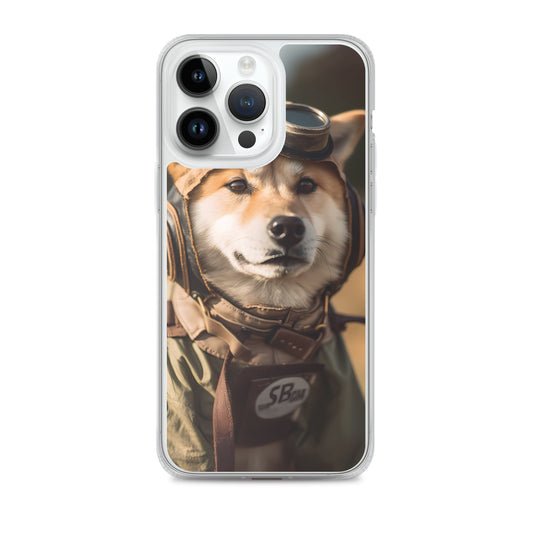 iPhone Case - Shiba Inu Pilot