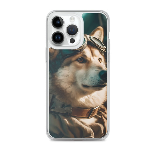 iPhone Case - Shiba Inu Pilot